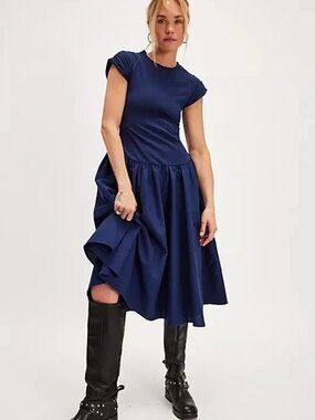 free people alma midi dress NWT Free People Alma Floral Midi Dress Size M Petal Pink Asymmetrical Hem Fairy is available for purchase on au PAY Market - Imported Goods Online Store Co.Ltd